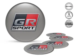 Toyota Wheel Sticker Logo Resin Domed Design
